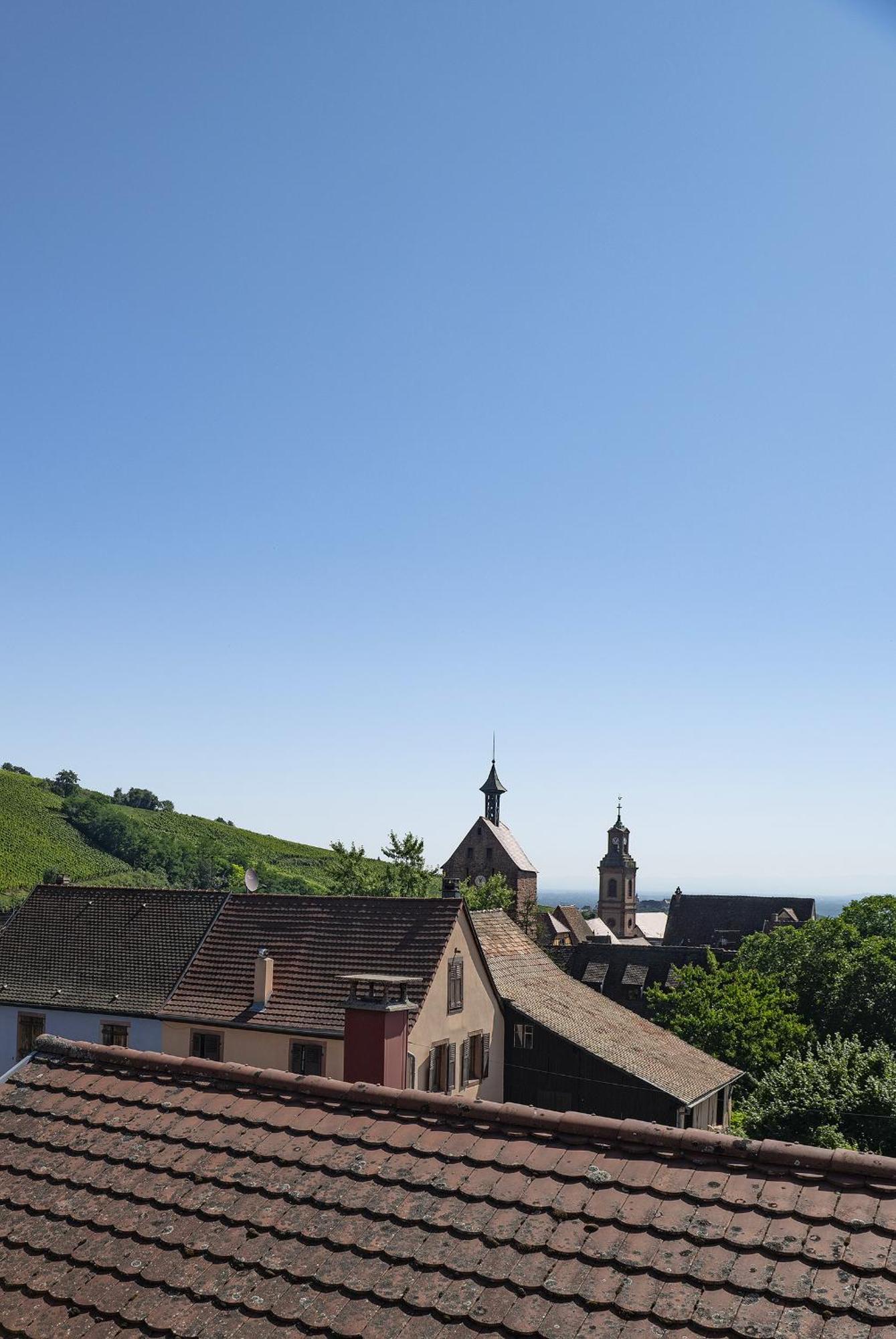 Riesling - Vue Imprenable Sur Le Vignoble - Renove Recemment - Parking Gratuit Apartment Риквир Екстериор снимка