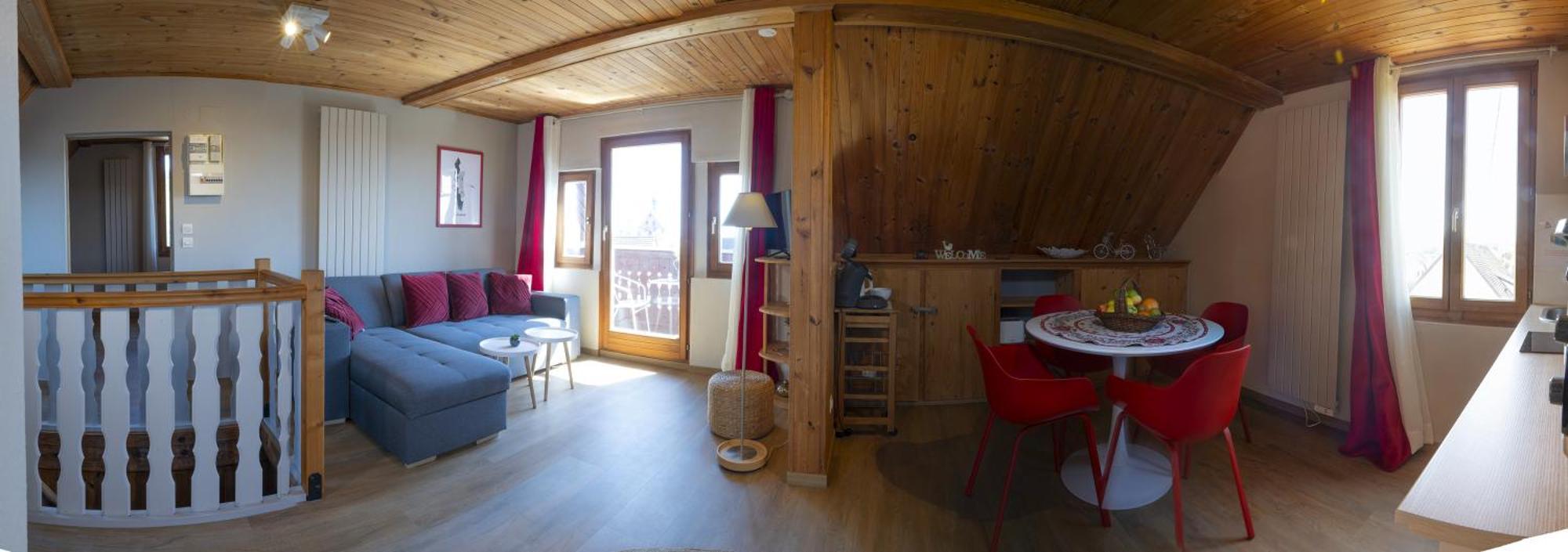 Riesling - Vue Imprenable Sur Le Vignoble - Renove Recemment - Parking Gratuit Apartment Риквир Екстериор снимка