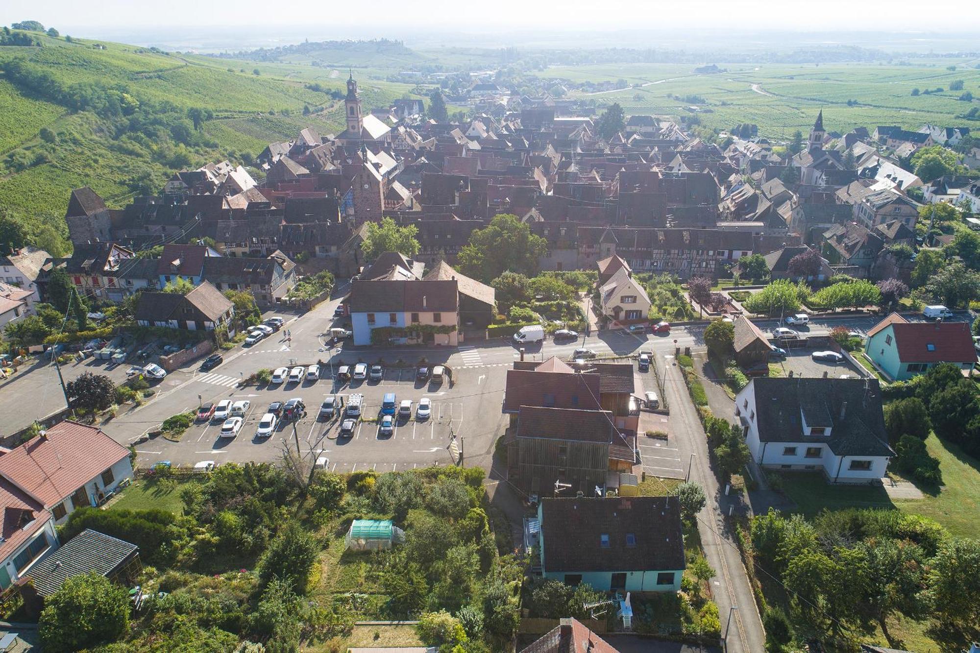 Riesling - Vue Imprenable Sur Le Vignoble - Renove Recemment - Parking Gratuit Apartment Риквир Екстериор снимка